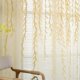 thumbnail image 5 of Sheer Window Rod Pocket Curtain Bedroom Balcony Drape Curtain Window Treatment(Yellow), 5 of 5