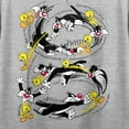 thumbnail image 3 of Captain Underpants Prof. Poopypants Poster Art Crew Neck Short Sleeve Charcoal Men's T-shirt-Small, 3 of 4
