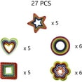 thumbnail image 3 of Juego de cortadores de galletas TUNC 27 piezas de plástico Sencillez, 3 of 5