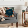 thumbnail image 3 of Nkmbld Christmas Pillow Covers Navy Blue Christmas Pillow Cases, Super Soft and Comfortable Pillows Cover for Living Room Bedroom Sofa Couch, Blue, 3 of 8