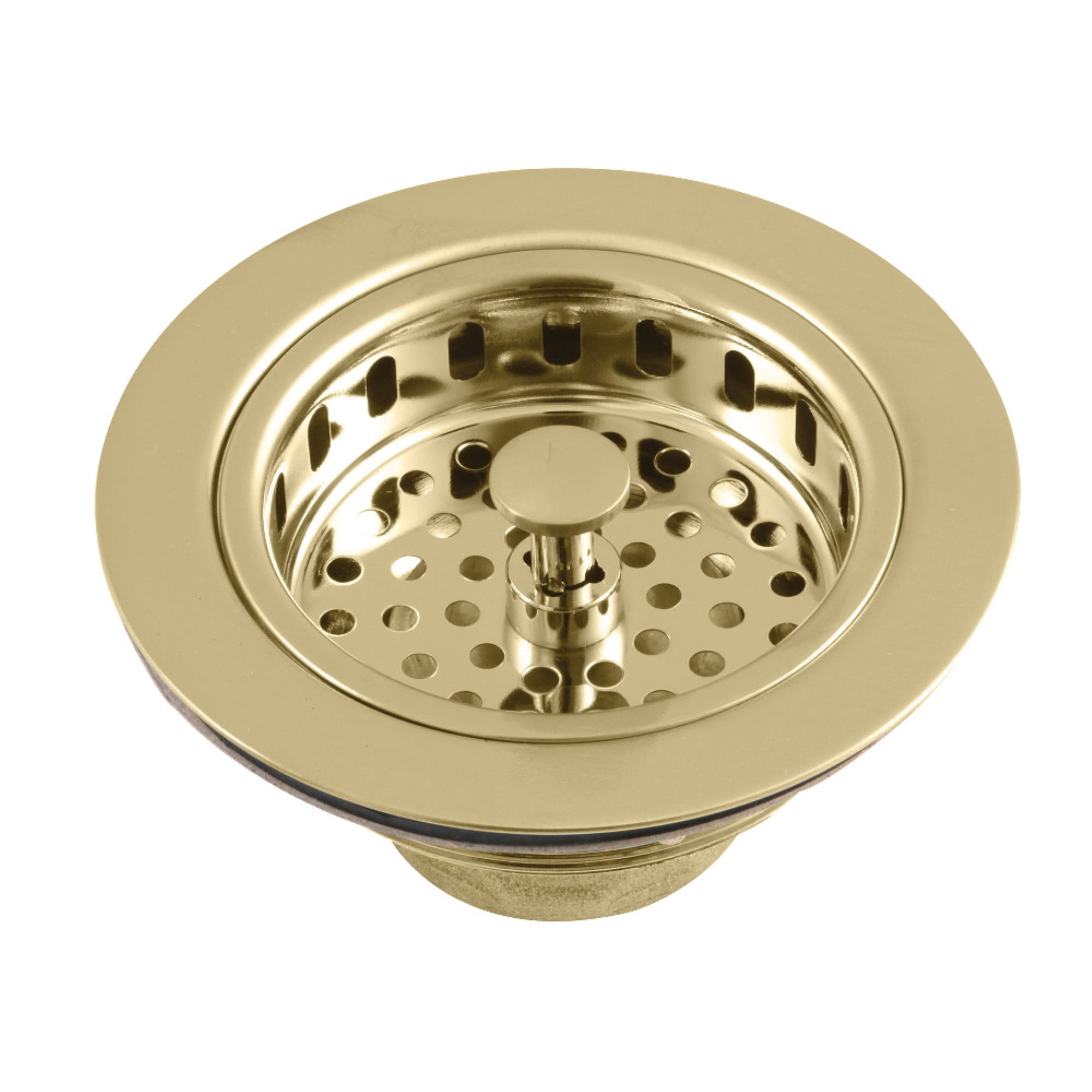 Kingston Brass KBS1007 Heavy Duty Kitchen Sink Waste Basket, Brushed