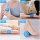 thumbnail image 5 of Juego de 2 pelotas de masaje, pelotas de masaje de fisioterapia, pelota de lacrosse dura y pelota de masaje con púas para liberación miofascial, 5 of 5