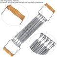 thumbnail image 3 of Unisex Chest Expander, Removable Spring Fitness Chest Expander Arm Shoulder Muscle Developer Strength Trainer Exercise Training Equipment with Wooden, 3 of 5