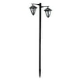 thumbnail image 3 of allowith Double Head Solar Lamp Post Light Street Light for Outdoor Landscape Pathway Driveway Street Garden Yard for Patio, 3 of 6