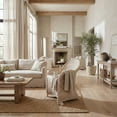 thumbnail image 4 of Safavieh Callista Wicker Club Chair, White Wash, 4 of 18