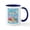 White/Navy Inside, variant on CafePress - Peppa Pig: Play Giggle Grow - 11 oz Ceramic Mug - Novelty Coffee Tea Cup