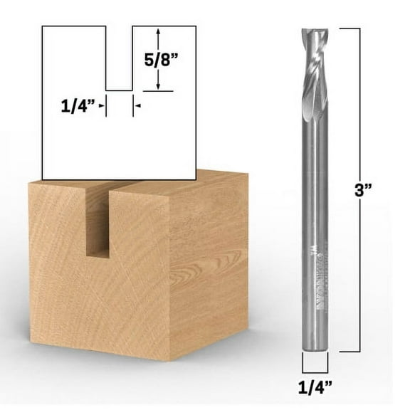 1/4" Dovetail Router Bit - 1/4" Shank - Yonico 14806q