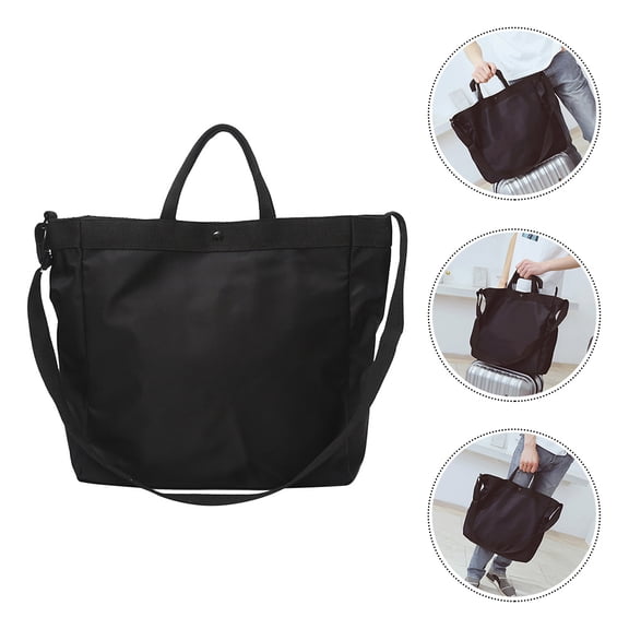 CATIEBYE Small Rectangular Polyester Tote Bag for Sports, Travel, and Everyday Use - Lightweight Luggage Carry-All