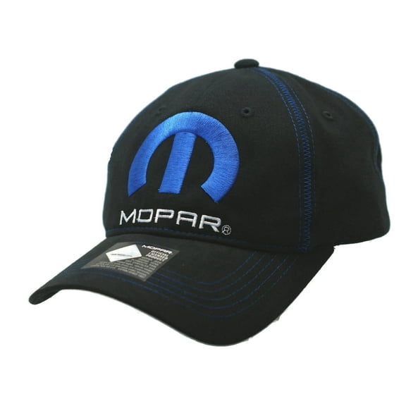 Hat - MOPAR Logo Black Adjustable CFS BallCap
