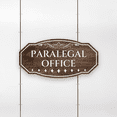 thumbnail image 4 of Victorian Plus Paralegal Office Wall or Door Sign Leather | Legal and Courtroom Decoration - Large, 4 of 8