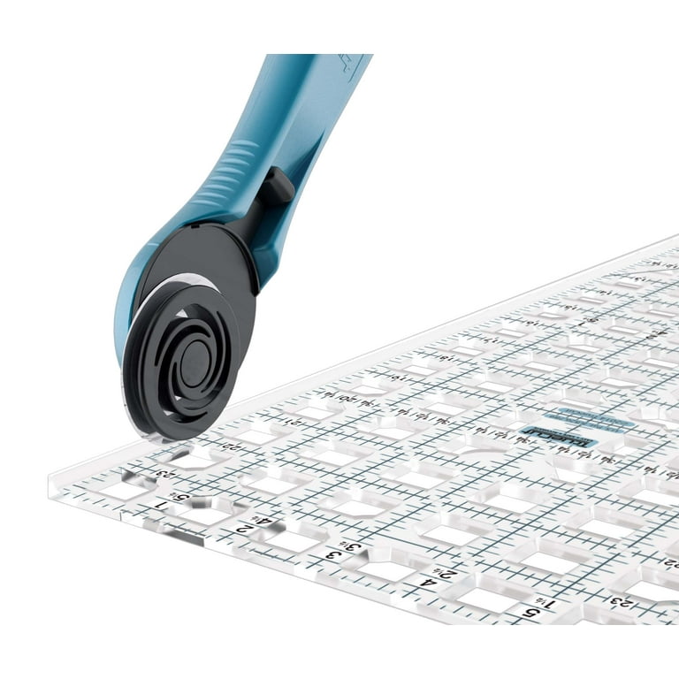 Truecut My Comfort Rotary Cutter - 60Mm Ergonomic Rotary Cutter With Track  & Guide System For Truecut Rulers - Truecut 60Mm Ergonomic My Comfort  Rotary Cutter From The Grace Company 