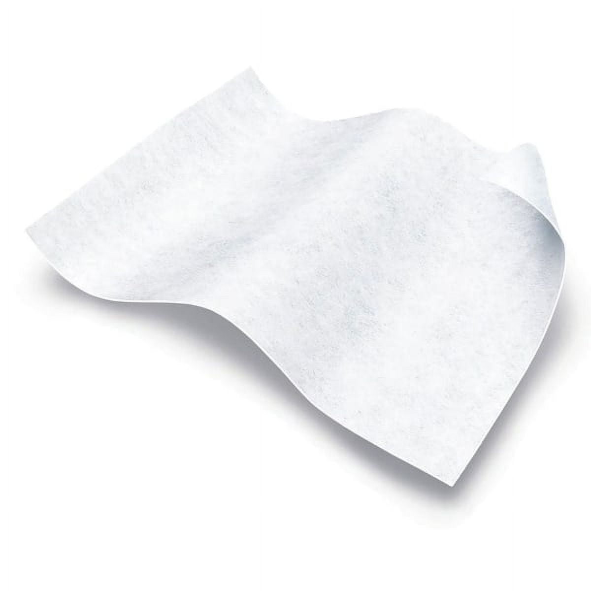 Medline UltraSoft Dry Cleansing Wipes, Fragrance Free, 10 x 12", 500 Count