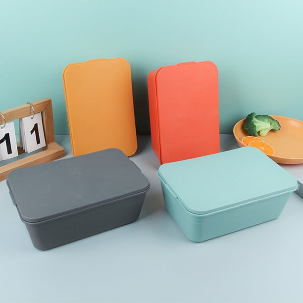 Xihbxyly Fiambrera Portátil, Contenedor Hermético para Almacenar Alimentos, Compacto y Ligero, Ideal para Usar En Casa o En La Oficina, Ideal para Preparar Comidas y Picnics, Fácil de Limpiar, 21,5 X