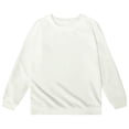 thumbnail image 4 of Girls Casual Crew Neck Long Sleeve Hoodie Solid Color Soft Comfortable Loungewear Everyday Wear Kids Pullover Top,Size:3-4 Years, 4 of 4