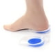 thumbnail image 3 of Plantilla,1 par de gel de silicona Heel Cups Almohadillas Insertos para zapatos Suave antideslizante Tomshoo  Plantilla, 3 of 7
