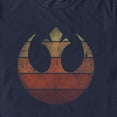 thumbnail image 2 of Men's Star Wars Retro Rebel Alliance Logo Graphic Tee Navy Blue X Large, 2 of 5