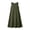 Army Green, variant on Side Slit Maxi Dress for Women Summer V-Neck Sleeveless Tunic Dress with Relaxed Pull-On Fit and Breathable Fabric for Beach Vacation Wear