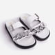 thumbnail image 2 of Zapatillas de verano con cadena de metal para exteriores, zapatillas de playa planas para mujer Wmkox8yii hj789, 2 of 2