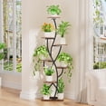 thumbnail image 2 of Soporte para Plantas EVAWOO de 147 cm, 7 Niveles en Esquina con Luces, 2 of 9