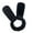 Black, variant on Heatless Headband Hair Curling Tool Headband for Long Hair Rod for Overnight Hair Styling Easy Hairstyles