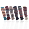 thumbnail image 4 of Milue Leg Warmers for Women Girls Loose Legs Warmer Party Knitted Winter Sports Socks Leggings, 4 of 21
