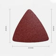 thumbnail image 2 of WHAMVOX  100 Pcs/Pack Detail Sandpaper Tool Self-stick Sanding Sheets, 2 of 8