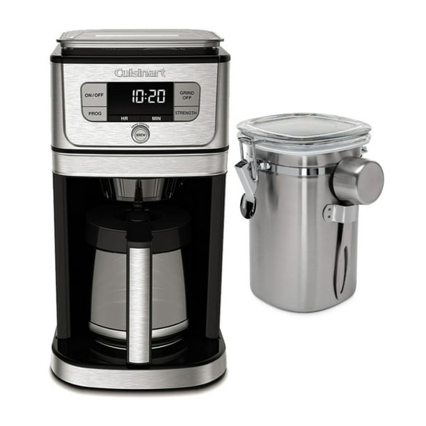 Cuisinart Fully Automatic Burr Grind and Brew Coffeemaker with Coffee