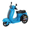 thumbnail image 1 of Electric Motorcycle Toy Educational Sound Light Music Simulation Motorcycle Model for Boys Girls Blue, 1 of 4