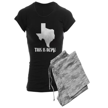 

CafePress - Texas This Is Home - Women s Dark Pajamas