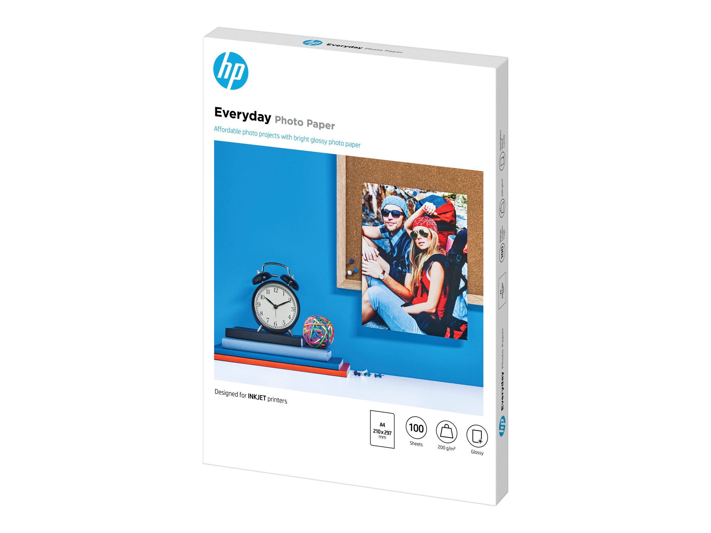 HP Everyday Photo Paper Glossy A4 (8.25 in x 11.7 in) 200 g/m