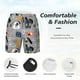 thumbnail image 3 of Balery Dog Bañador para hombre, shorts de playa de secado rápido con entrepierna y forro de compresión-Medium, 3 of 6
