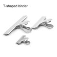 thumbnail image 4 of keepw 2pcsMetalClipsBag Scellement Document Clips Acier Inoxydablealimentaire GradeSilver Brossé Chaleur Résistant à l'Eau Rouille Cuisine Résistant L M, 4 of 6