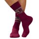 thumbnail image 4 of Atlas For Men - Calcetines Estampado para Hombre - Pack de 4 (Burdeos, Gris, Caqui, Azul), 4 of 5