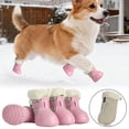 thumbnail image 1 of All Weather Protective Dog Boots with Sliding Soles for Outdoor Walking Hiking and Running Adventures, 1 of 5