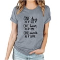thumbnail image 4 of WREESH Women's Fashion Short Sleeve T-Shirts Cute Summer Tops with Graphic Print and Crew Neck Gray, 4 of 5