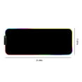 thumbnail image 3 of HOZVOMI RGB Gaming Mouse Pad Large Extended, LED Mouse Mat with 12 Lighting Modes, Non-Slip Rubber Base, Water-Resistant Surface for Gamer, 3 of 8