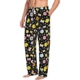 thumbnail image 2 of Xecao Flower Butterfly Men's Straight Lounge Pajama Pants: The Ultimate in Comfortable Sleepwear, 2 of 9