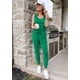 thumbnail image 5 of Conjunto Deportivo PRETTYGARDEN de Dos Piezas sin Mangas Verde Talla L, 5 of 5