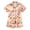 AA-#Light Pink331, variant on WOYY Girls Short Sleeve Halloween Pajamas Button Down Shirt Shorts Sleepwear, Sizes 2-16