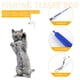 thumbnail image 1 of Cat Teaser Wands, caña de pescar retráctil varita Cat Teaser Rod Toy (azul) Likrtyny Oficina Multiescena Multifunción, 1 of 9