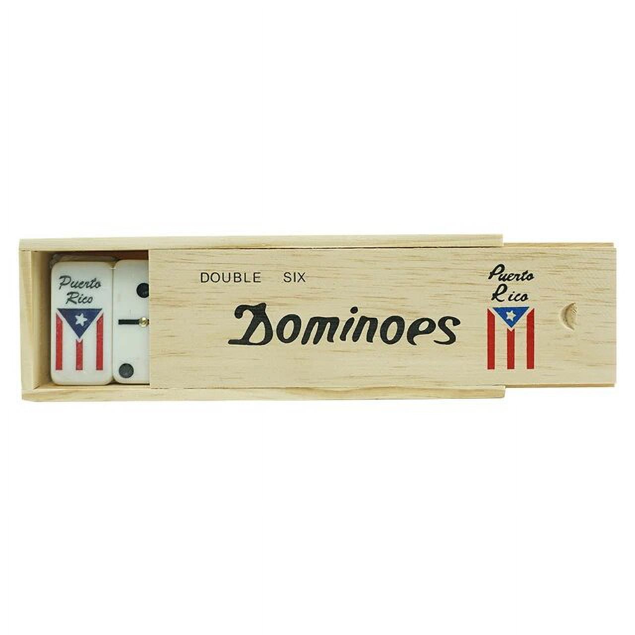 Puerto Rico Domino Set Flag Double Six - Walmart Business Supplies