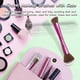 thumbnail image 5 of Set de brochas de maquillaje JILIER 4 en 1 con funda para líquido, crema y polvo, 5 of 7