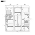 thumbnail image 2 of Euroco Large Outdoor Cat Enclosure with Sleeping Houses, Climbing Platforms, and Scratching Posts, 2 of 9
