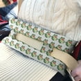 thumbnail image 2 of Frog & Plant Print Post-Surgery Seatbelt Pillow - Mastectomy Breast Cancer Heart Surgery Recovery Pad with Secure Straps & Machine Washable (Forest Theme), 2 of 4