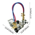 thumbnail image 3 of INTBUYING HK-12 Automatic Cutting Torch Track Burner Portable Gas Cutting Machine, 3 of 13