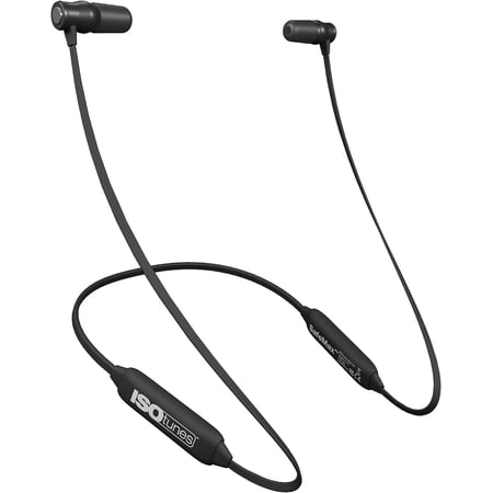 ISOtunes Hearing Protection Earbuds, XTRA 2.0 Wireless Bluetooth Earbuds, Matte Black