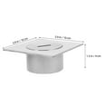 thumbnail image 2 of FELTECHELECTR Shower Drain Floor Drain Cover Stainless Steel Bathroom Floor Drain Square Shower Drain, 2 of 8