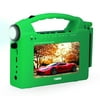 Naxa Portable Task Lamp and TV with BT- Green