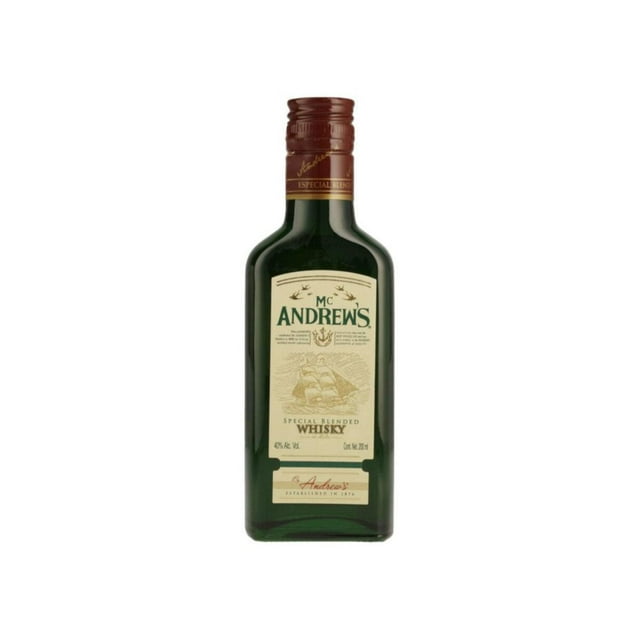 Paquete de 3 Whisky Mc Andrews Special Blended 200 ml Mc Andrews Paquete de 3