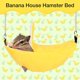 thumbnail image 5 of A/A Cama para hámster para Mascotas, Hamaca Colgante cálida con Forma de plátano para Mascotas, hámster, hurón, Ardilla (Amarillo) ER, 5 of 5